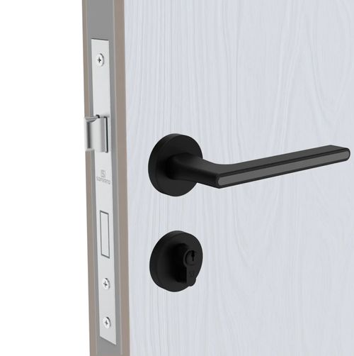Fechadura Externa ROS59 PY75 Allegro Preto Fosco - Soprano