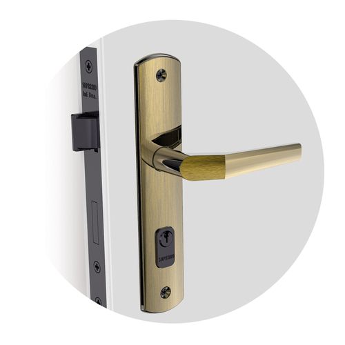 Fechadura Externa ESP26 PY45 Antique Brass Soprano