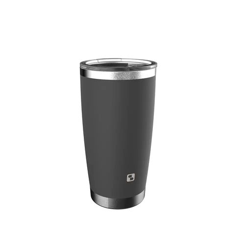 Copo Térmico de Inox com Tampa 500 ml Cinza Everest Soprano