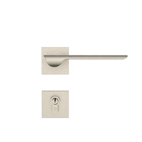 Fechadura porta externa acetinado 55x72mm Vivace - Soprano