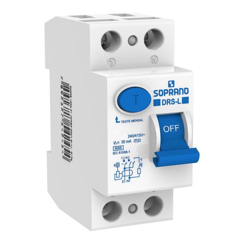 Interruptor Diferencial Residual DRS2 L 63A - Soprano