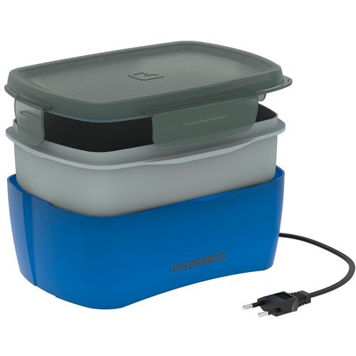 Marmita Elétrica Bivolt 1,2 L Azul Tekcor - Soprano
