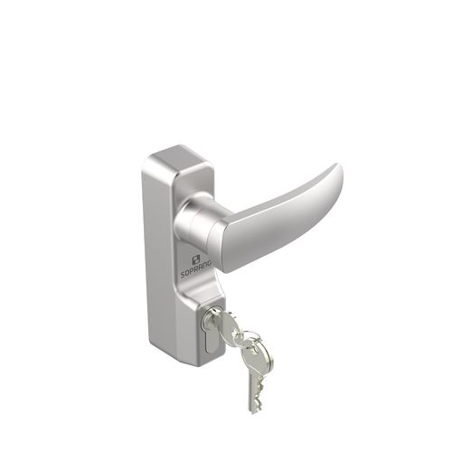 Fechadura para Barra Antipânico 5124 Prata - Soprano