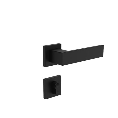 Fechadura Adaggio Externa Ros60 PY75 Preto Fosco - Soprano