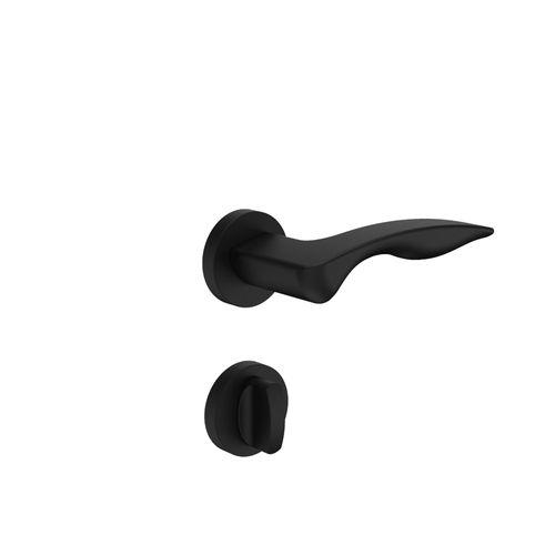 Fechadura Banheiro ROS59 Preto Fosco Presto -  Soprano