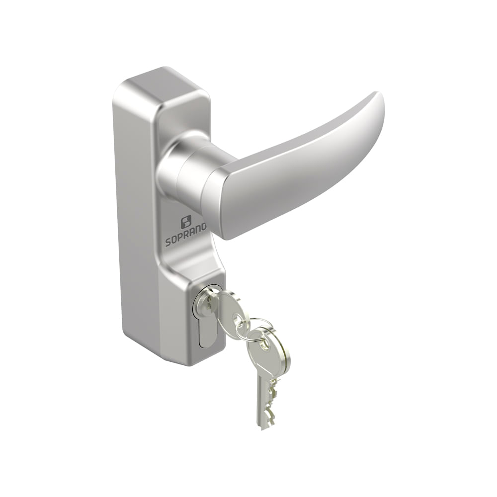 Kit Fechadura e Barra Antipânico 2 Pontos - Soprano - Soprano
