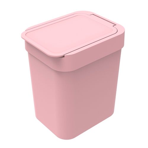 Lixeira 2,5 L Rosa - Soprano