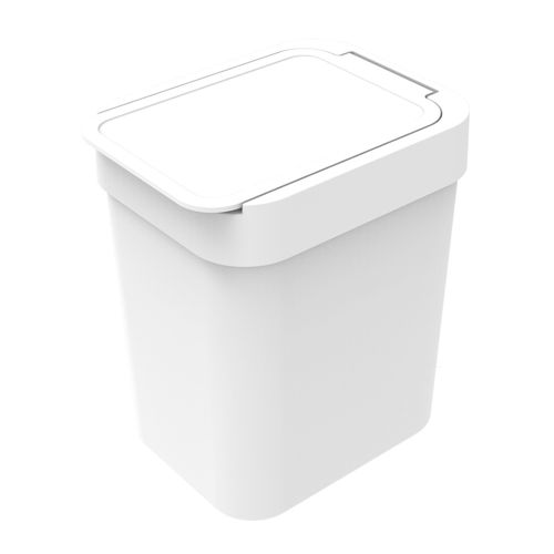 Lixeira 2,5 L Branco - Soprano