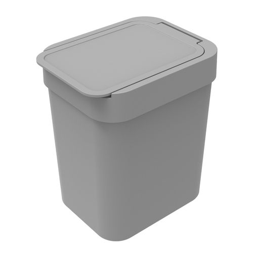 Lixeira 2,5 L Cinza - Soprano