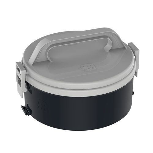 Marmita Térmica s/ Divisória 1,5 L Preto Tekcor - Soprano