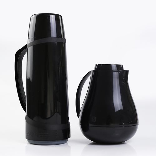 Kit Garrafa Térmica 1 L + Bule Térmico 750 ml - Soprano