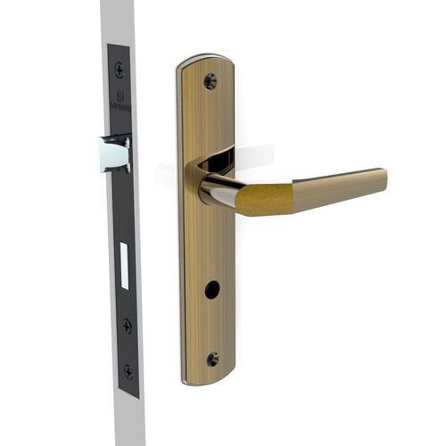 Fechadura Banheiro 40x53 ESP26 Antique Brass Popline - Soprano