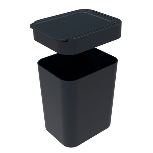 Lixeira 2,5 L Preto - Soprano