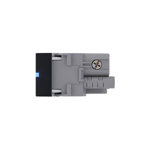 Módulo Interruptor Paralelo com Luz Carbono Revitá - Soprano