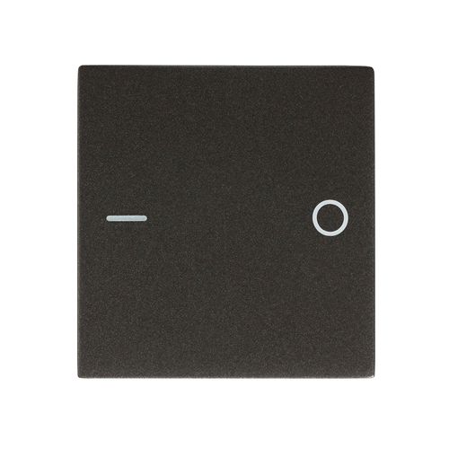 Módulo Interruptor Bipolar Simples 2M 25AX 250V Carbono Revitá - Soprano