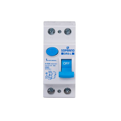 Interruptor Diferencial Residual DRS2 L 63A - Soprano