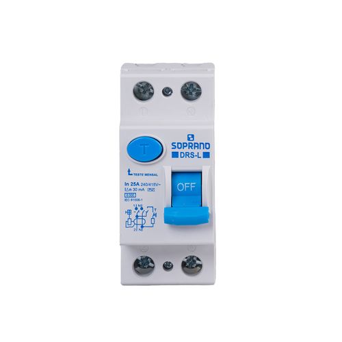 Interruptor Diferencial Residual DRS2 L 25A - Soprano