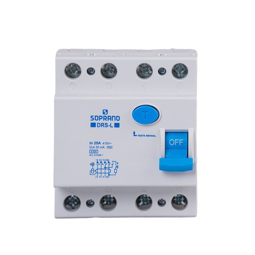 Interruptor Diferencial Residual DRS4 L 25A - Soprano