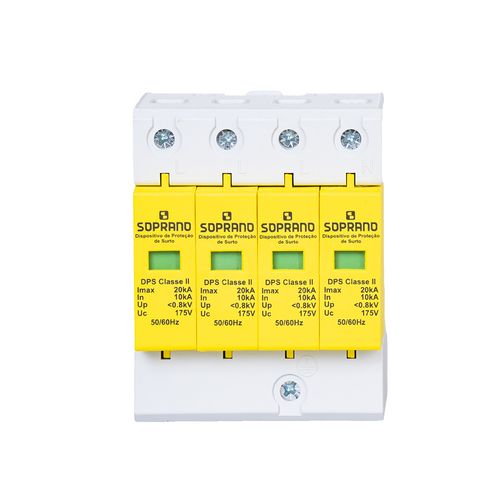 Dispositivo Proteção Surto DPS Tetra 175Vca 20kA - Soprano