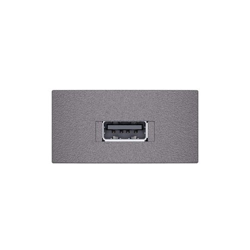 Módulo Tomada USB 2.1A Bivolt Concreto Revitá - Soprano