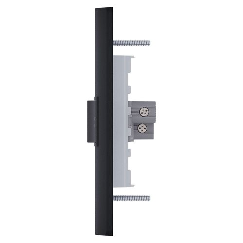 Conjunto 1 Pulsador Campainha 10Ax 250V 4X2 Carbono Revitá - Soprano