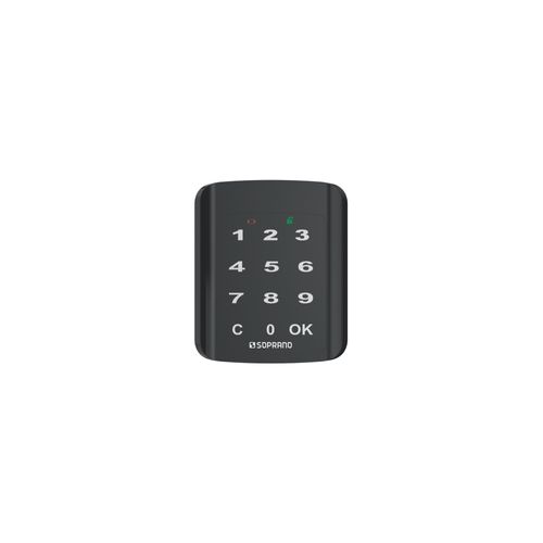 Fechadura Digital c/ Senha e Puxador p/ Móveis 1701 Soprano