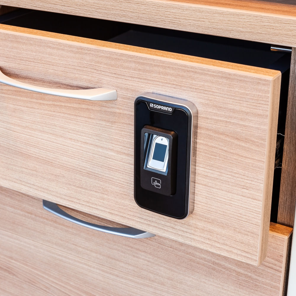 Fechadura Biométrica para Móveis 1733 - Soprano - Soprano