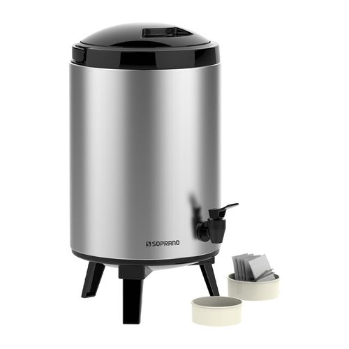 Garrafa Térmica de Inox tipo Botijão 9,5L Palace - Soprano
