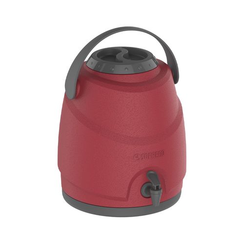 Botijão Isotérmico com Torneira 9L Vermelho Aspen - Soprano