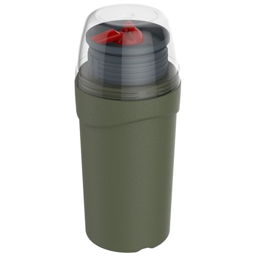 Garrafa Isotérmica Yuma c/ Bico 300 ml Verde Mate - Soprano