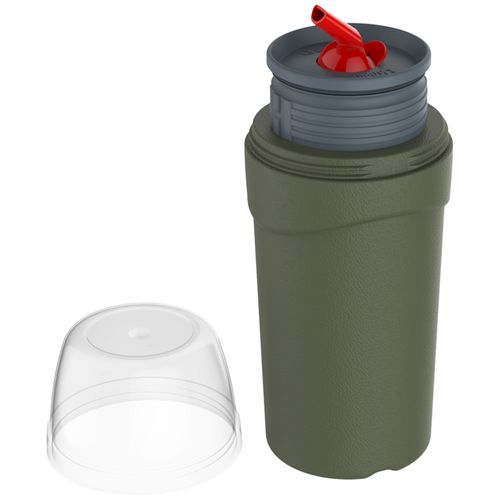 Garrafa Isotérmica Yuma c/ Bico 300 ml Verde Mate - Soprano