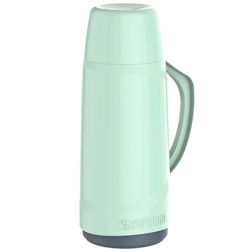 Garrafa Térmica 650 ml Verde Cristal - Soprano