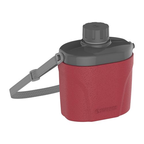 Cantil Isotérmico 600 ml Vermelho Safari - Soprano