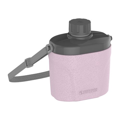 Cantil Isotérmico 600 ml Rosa Safari - Soprano