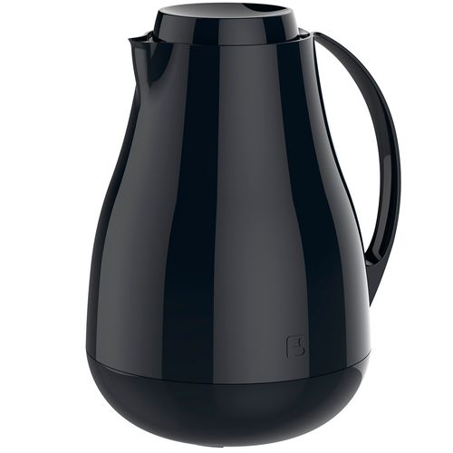 Bule Térmico 1 L Preto Sonetto - Soprano