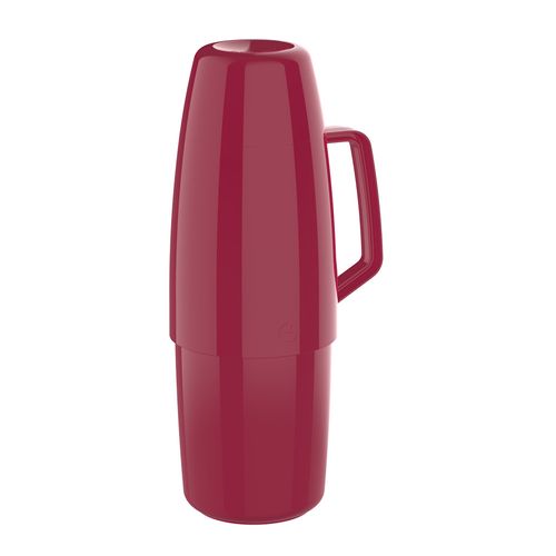 Garrafa Térmica 1 L Vermelho Lótus - Soprano