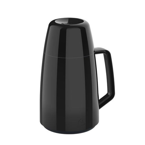 Garrafa Térmica 500 ml Preto Lótus - Soprano