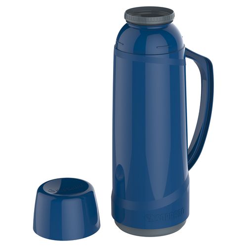 Garrafa Térmica 1 L Azul Cristal - Soprano