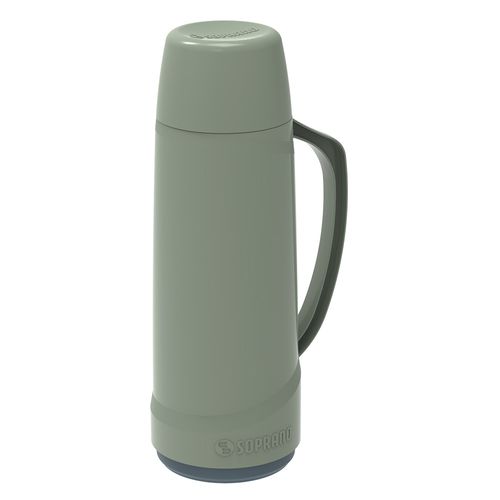 Garrafa Térmica 1 L Verde Cristal - Soprano