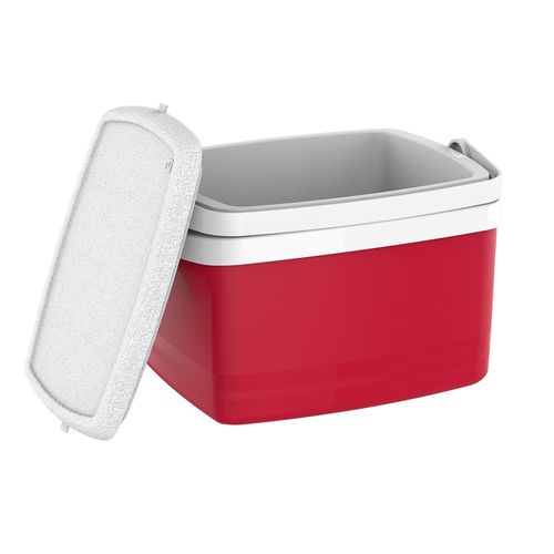 Caixa Térmica Cooler Tropical 12L Vermelho - Soprano