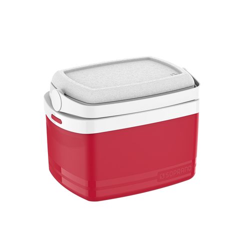 Caixa Térmica Cooler Tropical 5L Vermelho - Soprano