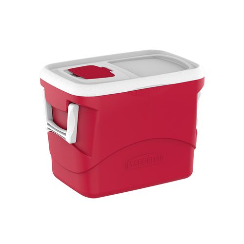 Caixa Térmica Cooler Tropical Alça 50L Vermelho - Soprano