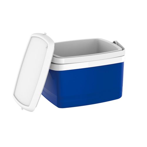 Caixa Térmica Cooler Tropical 12L Azul - Soprano