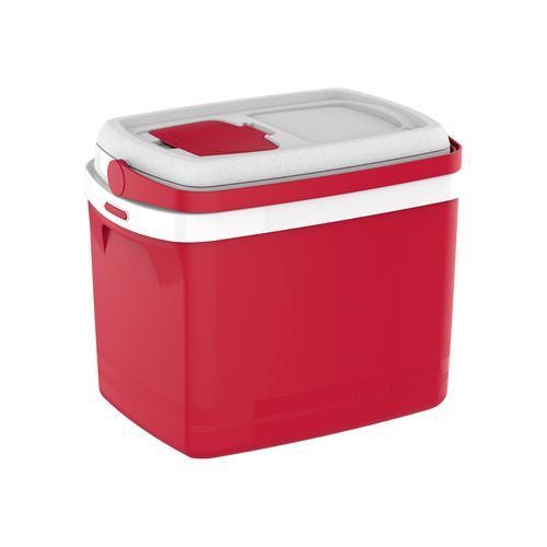 Caixa Térmica Cooler Tropical Alça 32L Vermelho - Soprano