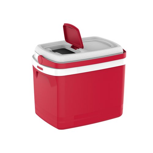 Caixa Térmica Cooler Tropical Alça 32L Vermelho - Soprano