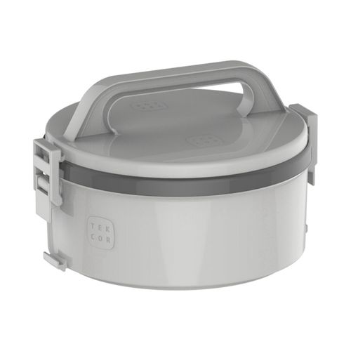 Marmita Divisória Simples 1,5L Cinza Tekcor - Soprano
