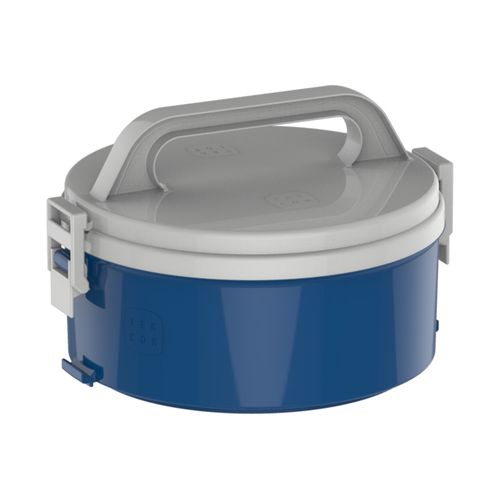 Marmita Divisória Dupla 1,5 L Azul Tekcor - Soprano