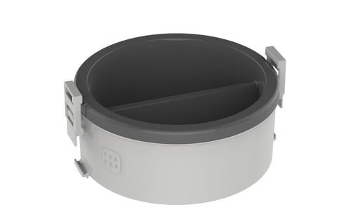 Marmita Div. Simples s/ Tampa 1,5 L Cinza Tekcor - Soprano