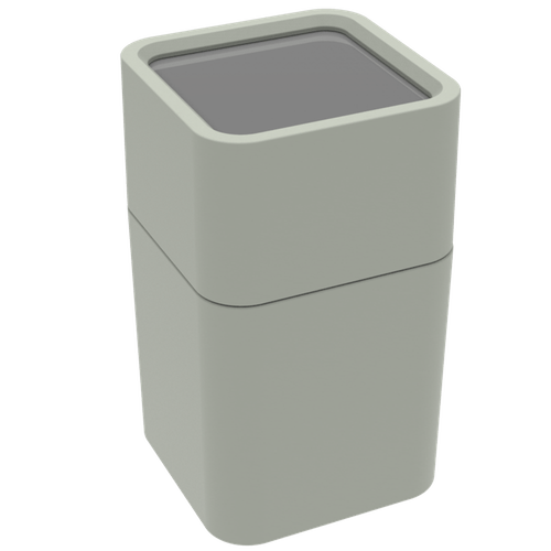 Porta-Cotonete e Algodão  Verde - Soprano