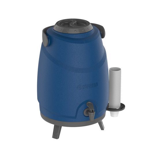 Botijão Isotérmico com Torneira 9 L Azul Aspen - Soprano